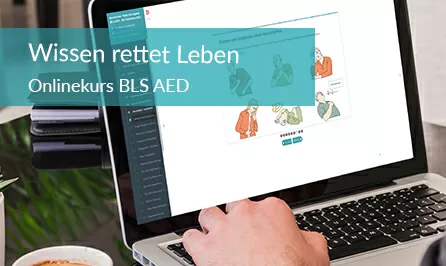 Grundlagen zur Reanimation (BLS-AED) online schulen